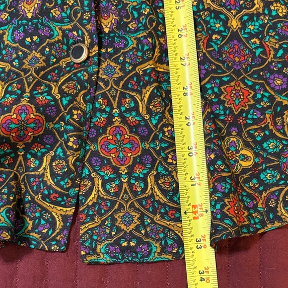 Vintage Motherhood Paisley Women's Dress Made in the USA Size Medium - Picture 7 of 9